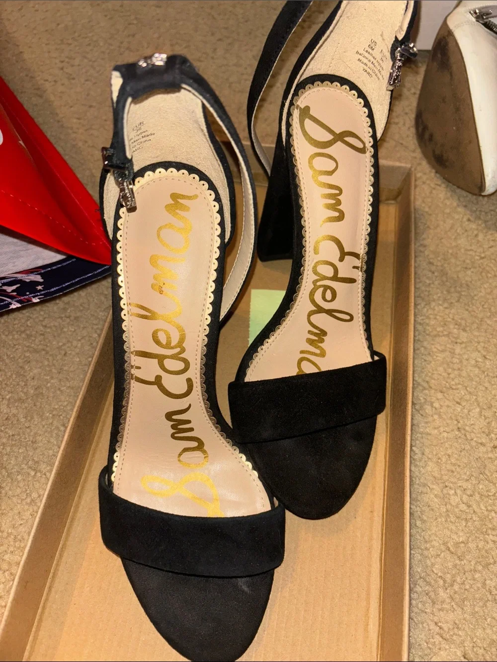 Sam Edelman heels black size 6/EU 36